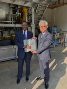 H.E The Ambassador of Botswana’s Visit to Our Waste Management Demonstration Plant